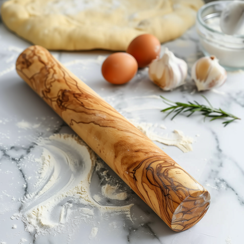 Handmade Olive Wood French Rolling Pin | Available in Three Sizes